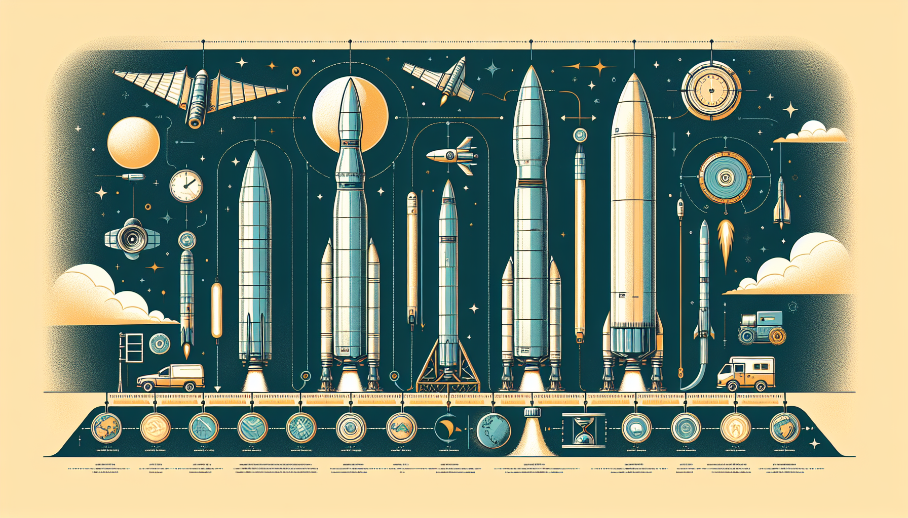 Illustration for The Development and History of the Ariane 5 Rocket